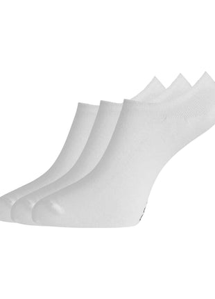Bamboo Basics kousenvoetjes 3 paar knitted footies white unisex JAMIE-002 Bamboo Basics soquettes invisibles 3 paires knitted footies white unisex
