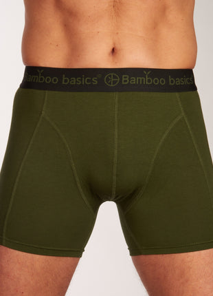 Bamboo Basics short 3 pack knitted boxershorts black army navy heren RICO-017 Bamboo Basics boxer lot de 3 knitted boxershorts black army navy hommes