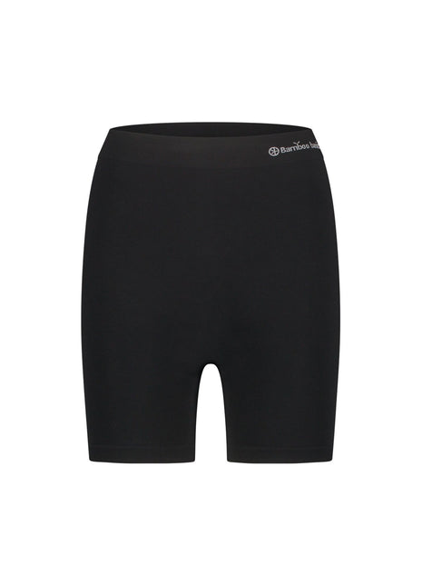 Bamboo Basics short seamless knitted biker short black dames SUZE-001 Bamboo Basics shorty seamless knitted biker short black femmes