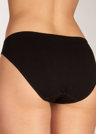 Bamboo Basics slip 3 pack seamless knitted taille slip black dames TESS-001 Bamboo Basics slip lot de 3 seamless knitted taille slip black femmes