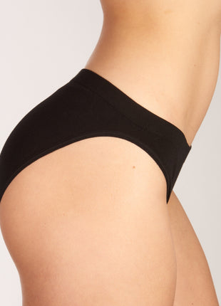 Bamboo Basics slip 3 pack seamless knitted taille slip black dames TESS-001 Bamboo Basics slip lot de 3 seamless knitted taille slip black femmes