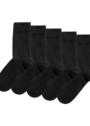 Björn Borg sokken 5 paar essential ankle sock black unisex 9999-1069-90011 Björn Borg chaussettes 5 paires essential ankle sock black unisex