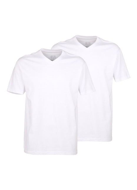 Ceceba t-shirt v-hals 2 pack konvex white heren 31064-6061-110 Ceceba t-shirt col v lot de 2 konvex white hommes