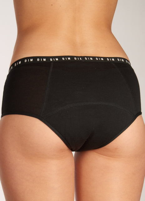 Dim menstruatie slip period panty protect high flow black dames D0AYB-0HZ Dim slip menstruel period panty protect high flow black femmes
