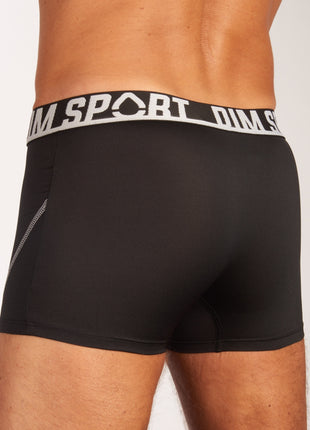Dim short 3 pack microfibre boxer sport dark navy / blue / black heren D08EW-A9N Dim boxer lot de 3 microfibre boxer sport dark navy / blue / black hommes