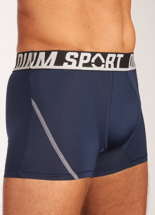 Dim short 3 pack microfibre boxer sport dark navy / blue / black heren D08EW-A9N Dim boxer lot de 3 microfibre boxer sport dark navy / blue / black hommes