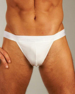 Hom slip classic tanga briefs white heren 400413-0003 Hom slip classic tanga briefs white hommes