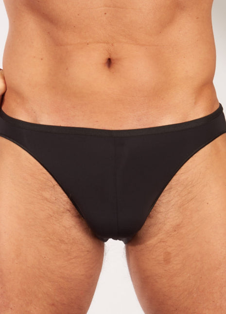 Hom slip plumes micro briefs black heren 404756-0004 Hom slip plumes micro briefs black hommes