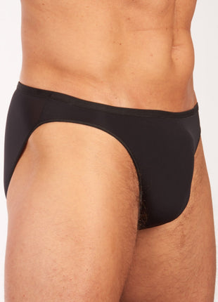 Hom slip plumes micro briefs black heren 404756-0004 Hom slip plumes micro briefs black hommes