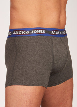 Jack & Jones short 5 pack jacoliver trunks multi heren 12165348-3228265 Jack & Jones boxer lot de 5 jacoliver trunks multi hommes