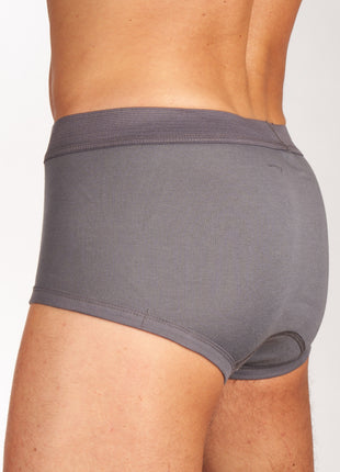 Mango slip 2 pack 1-1 rib box grey heren 685-8400-box grey Mango slip lot de 2 1-1 rib box grey hommes