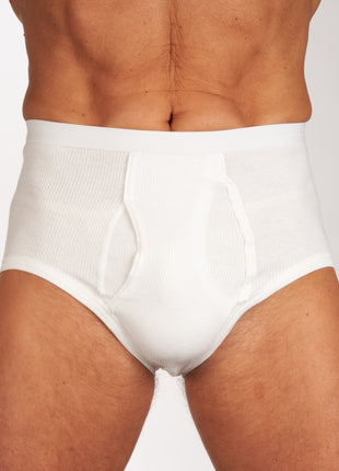 Mango slip 2 pack 2-2 rib white heren 597-0964-white Mango slip lot de 2 2-2 rib white hommes