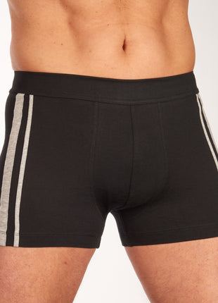 Schiesser short 3 pack 95/5 organic cotton boxer briefs black heren 173816-000 Schiesser boxer lot de 3 95/5 organic cotton boxer briefs black hommes