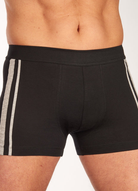 Schiesser short 3 pack 95/5 organic cotton boxer briefs black heren 173816-000 Schiesser boxer lot de 3 95/5 organic cotton boxer briefs black hommes