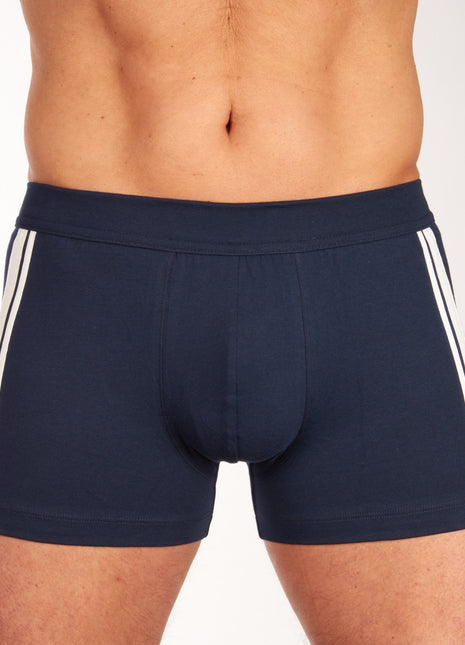 Schiesser short 3 pack 95/5 organic cotton boxer briefs dark blue heren 173816-803 Schiesser boxer lot de 3 95/5 organic cotton boxer briefs dark blue hommes