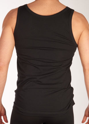 Schiesser singlet 2 pack 95/5 organic cotton undershirts black heren 176038-000 Schiesser débardeur lot de 2 95/5 organic cotton undershirts black hommes