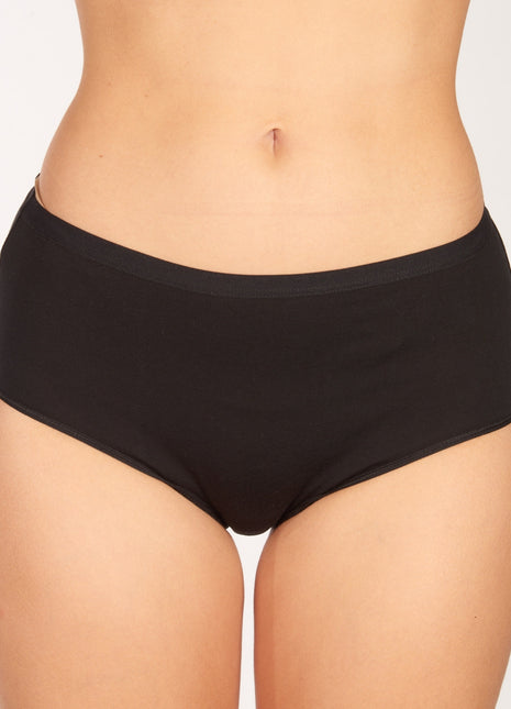 Schiesser slip 3 pack uncover midi briefs black dames 173949-000 Schiesser slip lot de 3 uncover midi briefs black femmes
