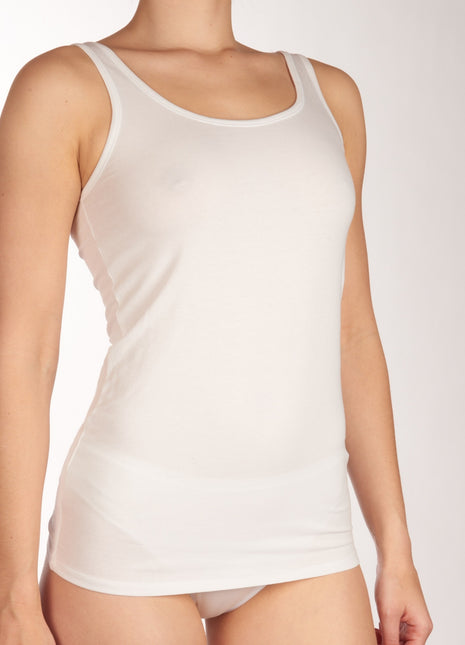 Schiesser topje 2 pack uncover tank tops white dames 173955-100 Schiesser caracos lot de 2 uncover tank tops white femmes