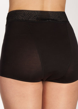 Sloggi menstruatie short period pants short medium black dames 10216957-0004 Sloggi shorty menstruel period pants short medium black femmes