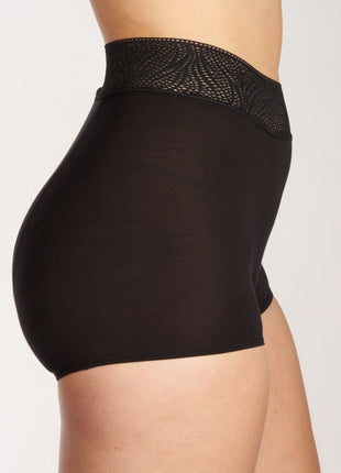 Sloggi menstruatie short period pants short medium black dames 10216957-0004 Sloggi shorty menstruel period pants short medium black femmes