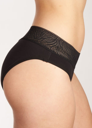 Sloggi menstruatie slip period pants tai heavy black dames 10216194-0004 Sloggi slip menstruel period pants tai heavy black femmes