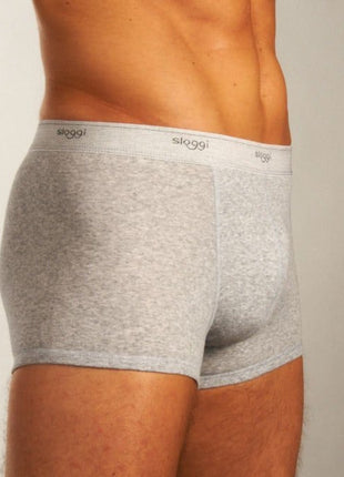 Sloggi short basic grey heren 10004753-0034 Sloggi boxer basic grey hommes
