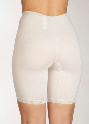 Sloggi short basic+ long white dames 10007643-0003 Sloggi shorty basic+ long white femmes