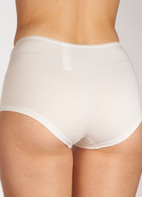 Sloggi short feel sensational white dames 10151218-0003 Sloggi shorty feel sensational white femmes