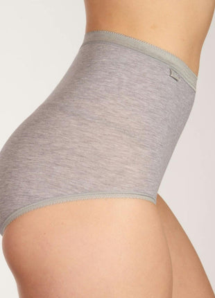Sloggi slip basic+ maxi cotton grey combination dames 10005037-M013 Sloggi slip basic+ maxi cotton grey combination femmes