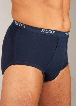 Sloggi slip basic maxi night blue heren 10004713-0080 Sloggi slip basic maxi night blue hommes