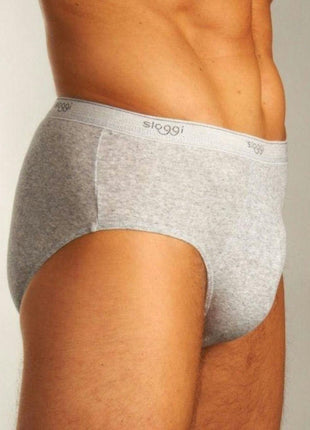 Sloggi slip basic midi grey heren 10004712-0034 Sloggi slip basic midi grey hommes