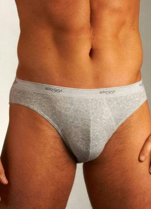 Sloggi slip basic mini grey heren 10004711-0034 Sloggi slip basic mini grey hommes