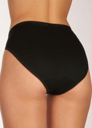 Sloggi slip basic+ tai cotton black dames 10005039-0004 Sloggi slip basic+ tai cotton black femmes