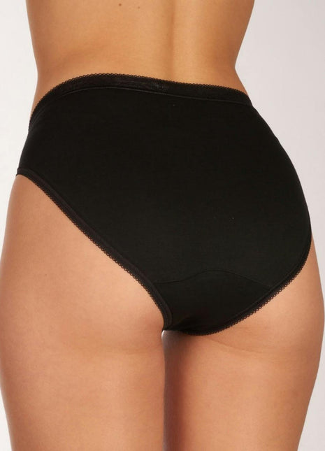 Sloggi slip basic+ tai cotton black dames 10005039-0004 Sloggi slip basic+ tai cotton black femmes