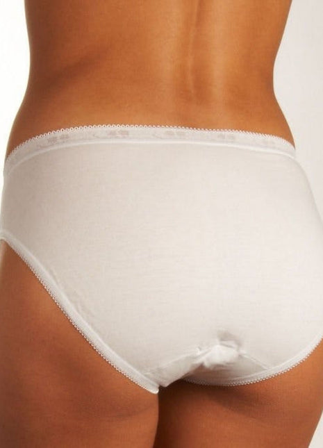 Sloggi slip basic+ tai cotton white dames 10005039-0003 Sloggi slip basic+ tai cotton white femmes