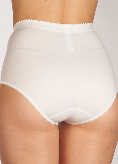 Sloggi slip control maxi white dames 10005203-0003 Sloggi slip control maxi white femmes