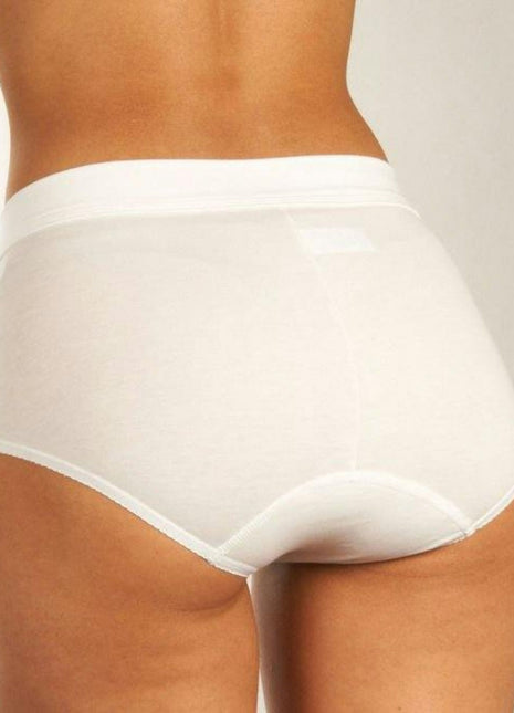 Sloggi slip double comfort maxi white dames 10010178-0003 Sloggi slip double comfort maxi white femmes