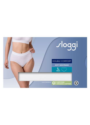 Sloggi slip double comfort t maxi white dames 10222805-0003 Sloggi slip double comfort t maxi white femmes
