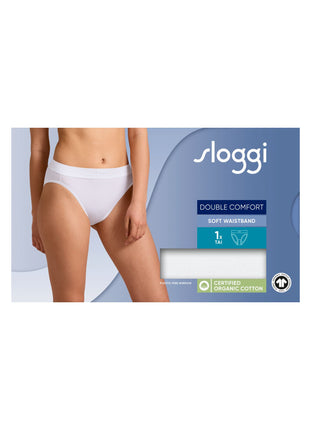 Sloggi slip double comfort t tai white dames 10222804-0003 Sloggi slip double comfort t tai white femmes