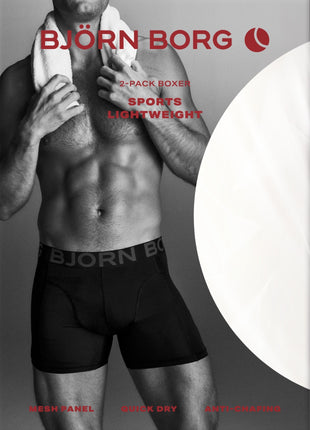 Björn Borg short 2 Sports lightweight black heren