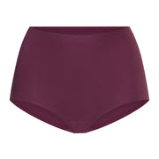 Slip Ten Cate secrets taille haute cerise bordeaux femme