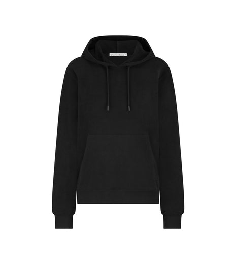 Bamboo Basics knitted hoodie black dames