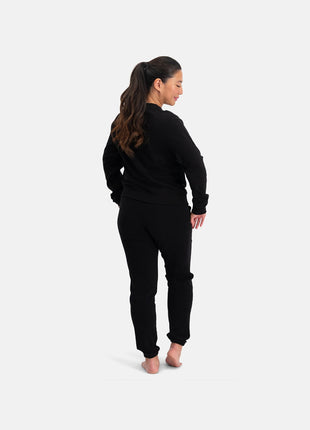 Bamboo Basics knitted sweater black dames