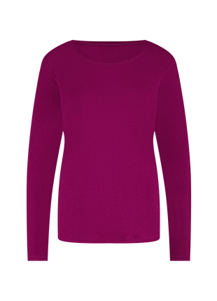 Bamboo Basics pyjama lange broek burgundy dames