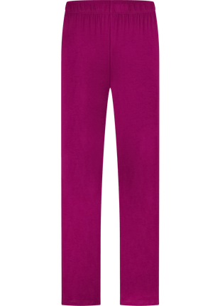 Bamboo Basics pyjama lange broek burgundy dames