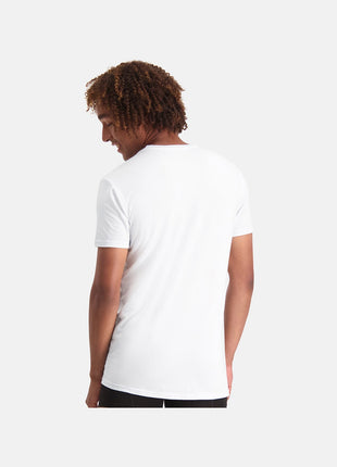 Bamboo Basics t-shirt long fit ronde hals 2 pack optical white heren