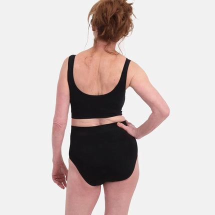 Bamboo Basics bh topje seamless knitted padded bra black dames FLEUR-001 Bamboo Basics brassière seamless knitted padded bra black femmes
