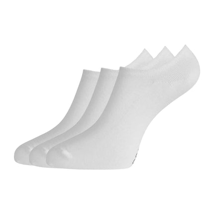 Bamboo Basics kousenvoetjes 3 paar knitted footies white unisex JAMIE-002 Bamboo Basics soquettes invisibles 3 paires knitted footies white unisex
