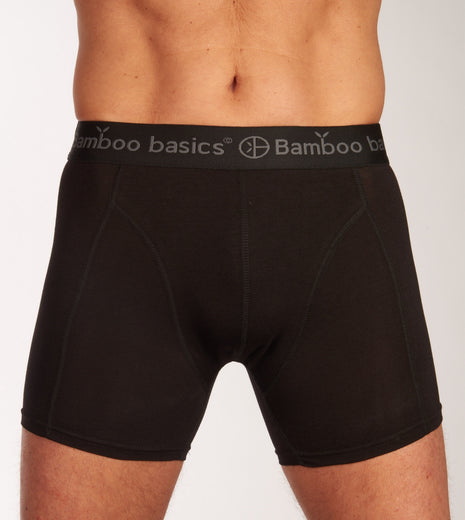 Bamboo Basics short 3 pack knitted boxershorts black heren RICO-009 Bamboo Basics boxer lot de 3 knitted boxershorts black hommes
