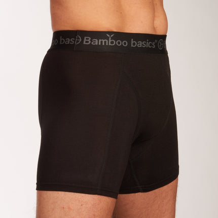 Bamboo Basics short 3 pack knitted boxershorts black heren RICO-009 Bamboo Basics boxer lot de 3 knitted boxershorts black hommes

